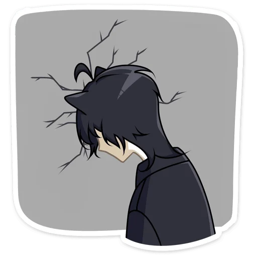 Ren Telegram Sticker #21 - Ren #21