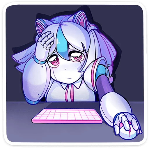 Robochi Telegram Sticker #18 - Robochi #18