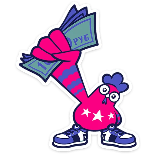 Hip-hop Rooster Rust Telegram Sticker #23 - Hip-hop Rooster Rust #23