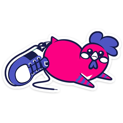 Hip-hop Rooster Rust Telegram Sticker #24 - Hip-hop Rooster Rust #24