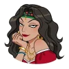 Sabina Emoji Telegram Sticker #1 - Sabina Emoji #1