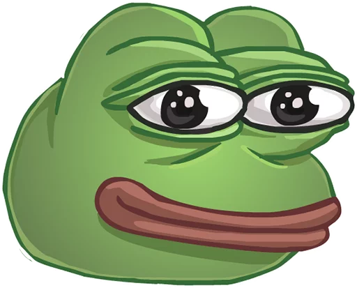 Pepe Telegram Sticker #1 - Pepe #1
