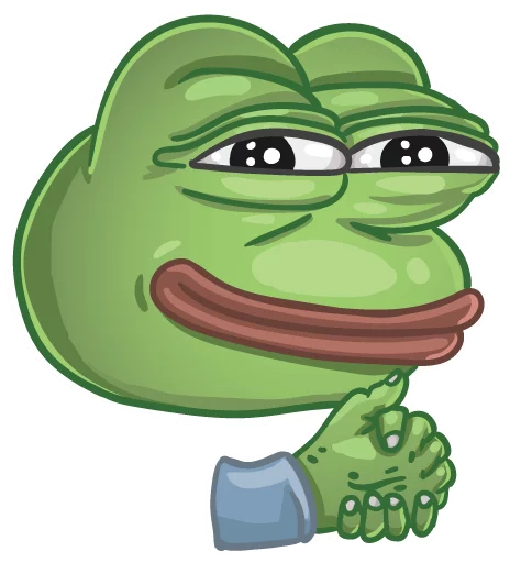 Pepe Telegram Sticker #10 - Pepe #10