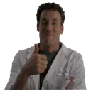 Scrubs Comedy Hospital Tv Show Stickers