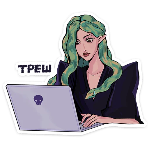 Scylla Telegram Sticker #10 - Scylla #10