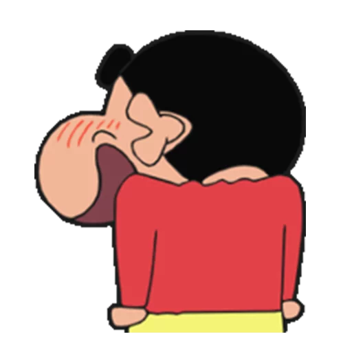 Crayon Shin-chan Funny Moods Anime Stickers Telegram Sticker #13 - Crayon Shin-chan Funny Moods Anime Stickers #13