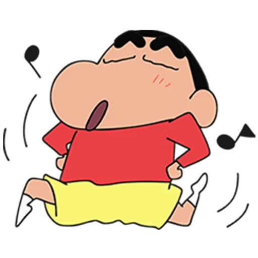 Crayon Shin-chan Funny Moods Anime Stickers Telegram Sticker #14 - Crayon Shin-chan Funny Moods Anime Stickers #14