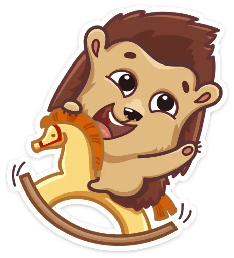 Hedgehog Shunya Telegram Sticker #8 - Hedgehog Shunya #8