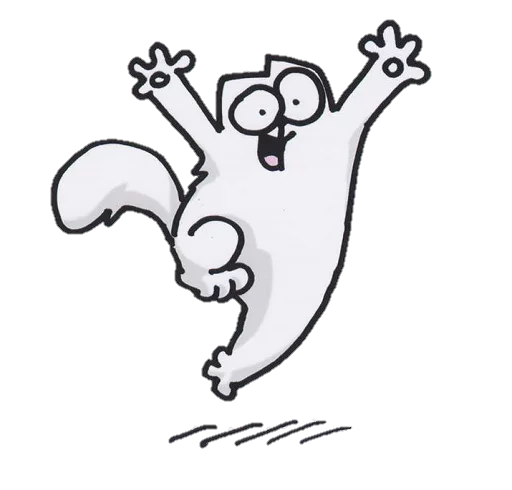 Simon's Cat Telegram Sticker #19 - Simon's Cat #19