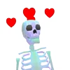 Gothic Skull & Skeleton Dark Moods Emoji Set