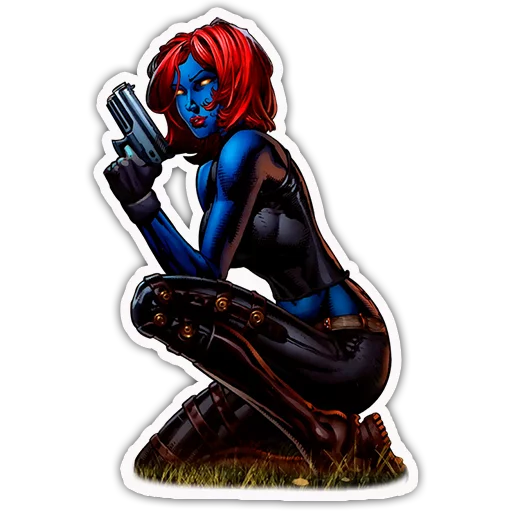 X-Men Logo Telegram Sticker #9 - X-Men Logo #9