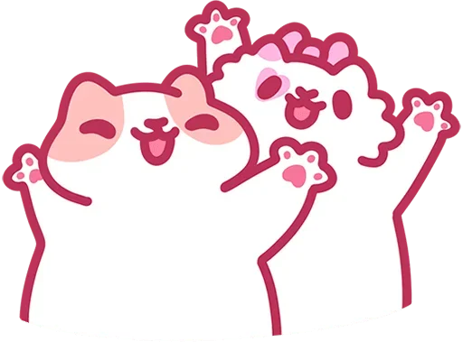 Exciting Pink Cats