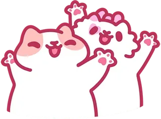 Exciting Pink Cats