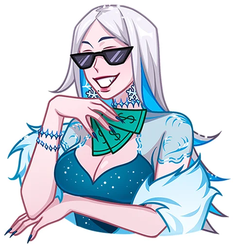 Snowkarina Telegram Sticker #4 - Snowkarina #4