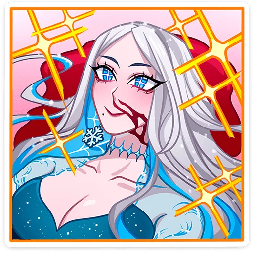 Snowkarina Telegram Sticker #15 - Snowkarina #15