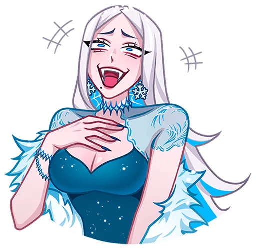Snowkarina Telegram Sticker #19 - Snowkarina #19