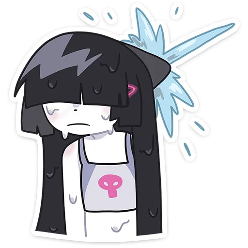 Summer Zizi Telegram Sticker #14 - Summer Zizi #14