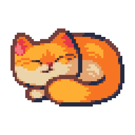 Thepixelcats By Telegram Sticker #4 - Thepixelcats By #4