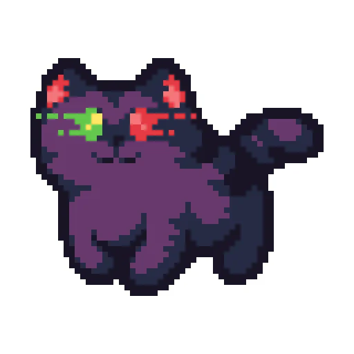 Thepixelcats By Telegram Sticker #6 - Thepixelcats By #6