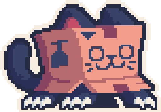 Thepixelcats By Telegram Sticker #10 - Thepixelcats By #10