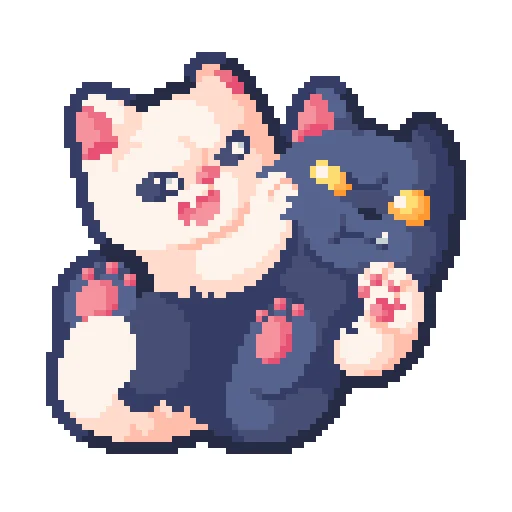 Thepixelcats By Telegram Sticker #13 - Thepixelcats By #13