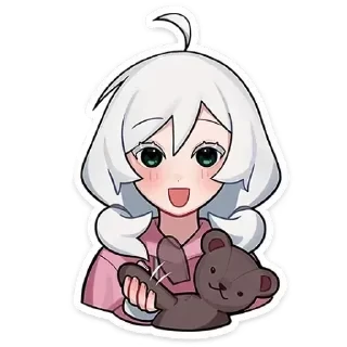 Tinybunnyolya VK Clean Stickers