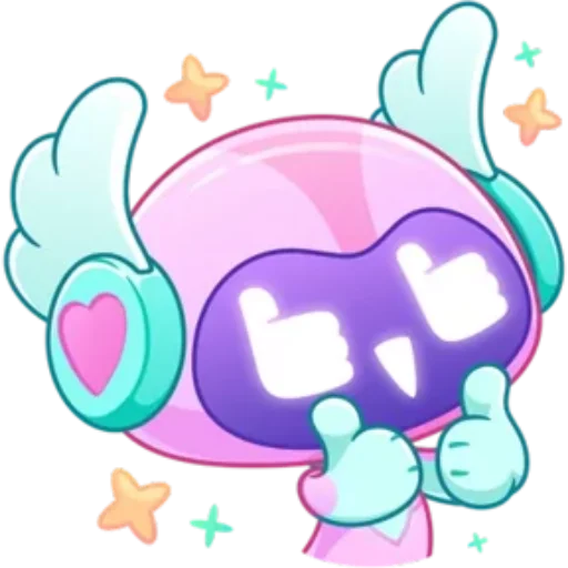 Robby The Friendly Robot Stickers Telegram Sticker #2 - Robby The Friendly Robot Stickers #2