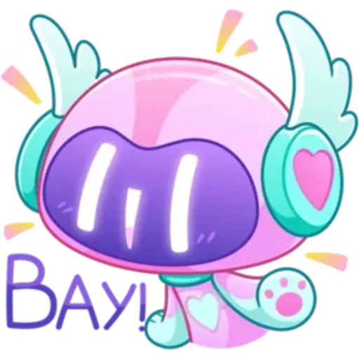 Robby The Friendly Robot Stickers Telegram Sticker #18 - Robby The Friendly Robot Stickers #18