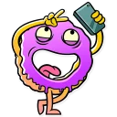Tom Donut Stickers