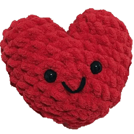 Red Heart Plushie