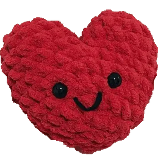 Red Heart Plushie