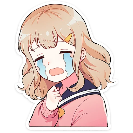 Usami Schoolgirl Telegram Sticker #12 - Usami Schoolgirl #12