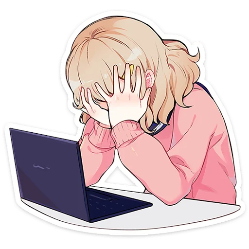 Usami Schoolgirl Telegram Sticker #18 - Usami Schoolgirl #18