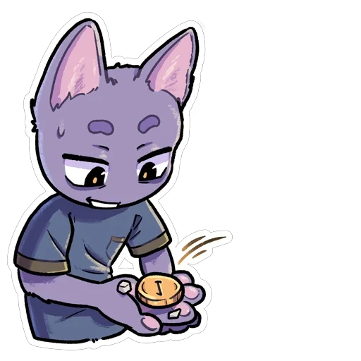 Vyzhivalkins Hardworking Office Cat Stickers Telegram Sticker #2 - Vyzhivalkins Hardworking Office Cat Stickers #2