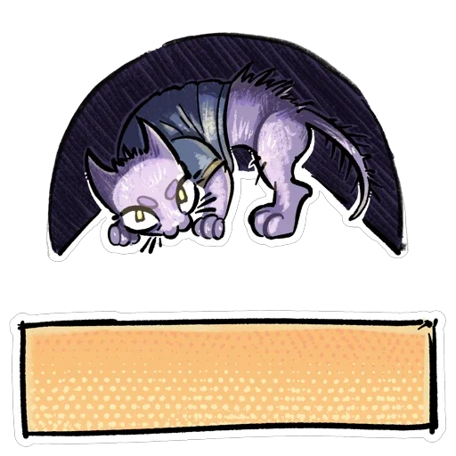 Vyzhivalkins Hardworking Office Cat Stickers Telegram Sticker #17 - Vyzhivalkins Hardworking Office Cat Stickers #17