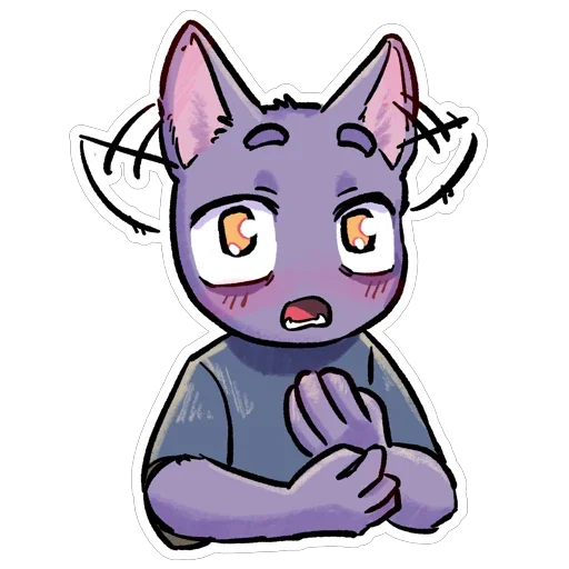Vyzhivalkins Hardworking Office Cat Stickers Telegram Sticker #24 - Vyzhivalkins Hardworking Office Cat Stickers #24