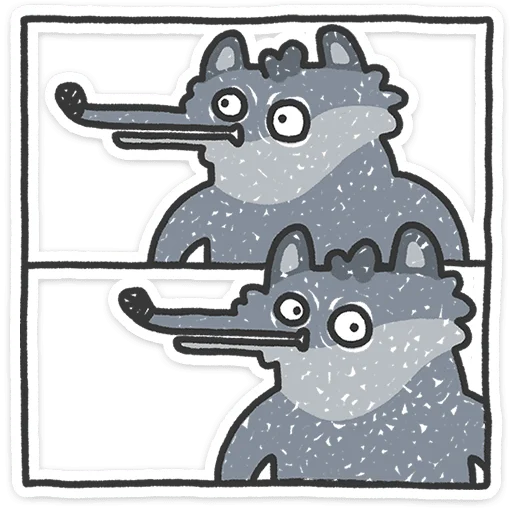 Wolfie Telegram Sticker #5 - Wolfie #5