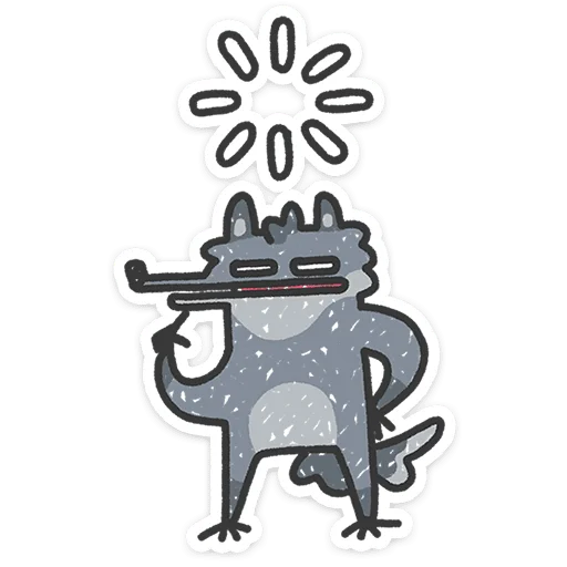 Wolfie Telegram Sticker #18 - Wolfie #18