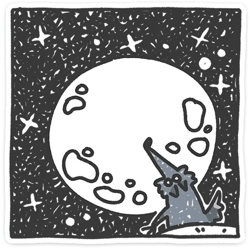 Wolfie Telegram Sticker #20 - Wolfie #20