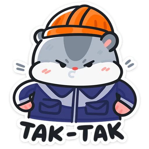Workaholic Tolik Telegram Sticker #4 - Workaholic Tolik #4