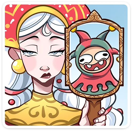 Yasnoslava the Princess Telegram Sticker #8 - Yasnoslava the Princess #8