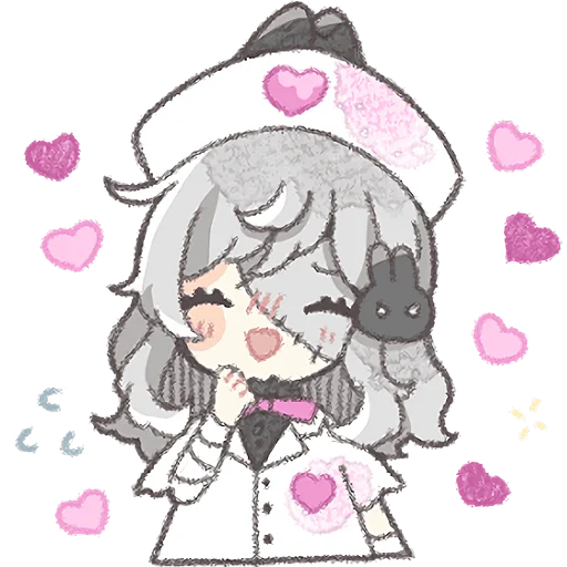 Zombie Rabbit Telegram Sticker #14 - Zombie Rabbit #14