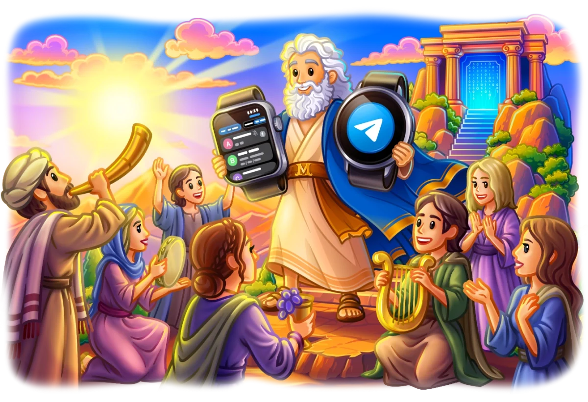 Smartwatch Apps, Rich Text for Bots, AI Guardians for Groups, and Much More