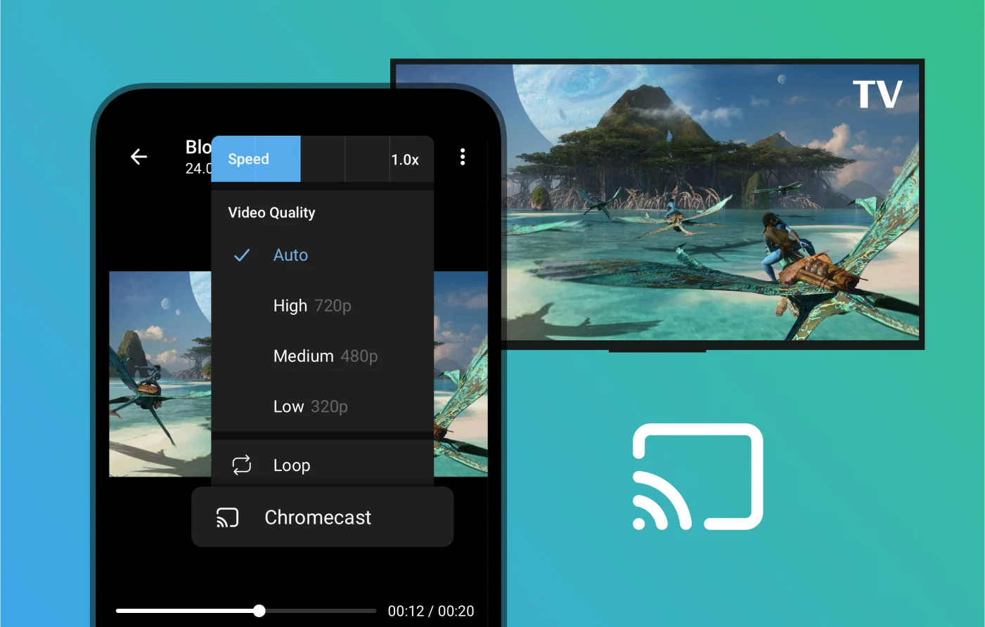 Stream to Chromecast on Android