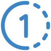 the View Once Icon