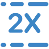 2x