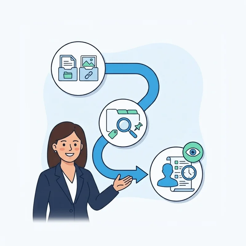 Use a Telegram Group as a Shared File Library — at a glance illustration