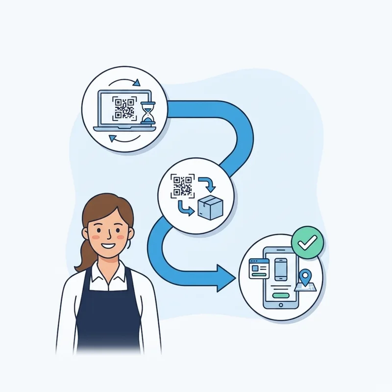 QR Login in the Telegram API — at a glance illustration