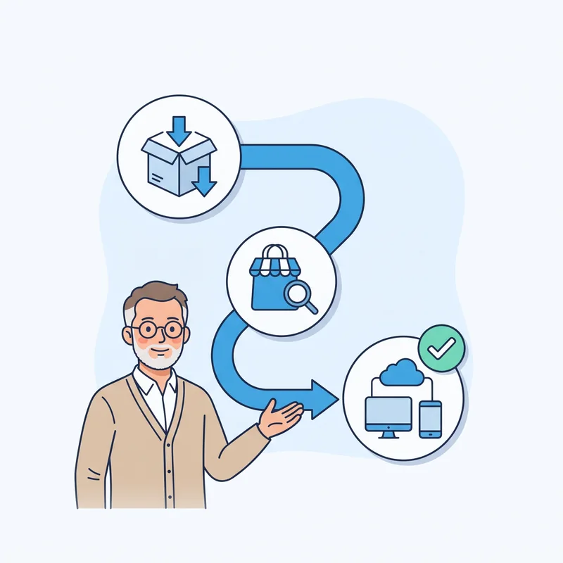Telegram from the Microsoft Store or the Official Installer? — at a glance illustration