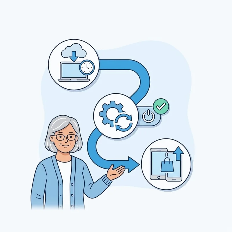 How to Update Telegram and Turn On Automatic Updates — at a glance illustration